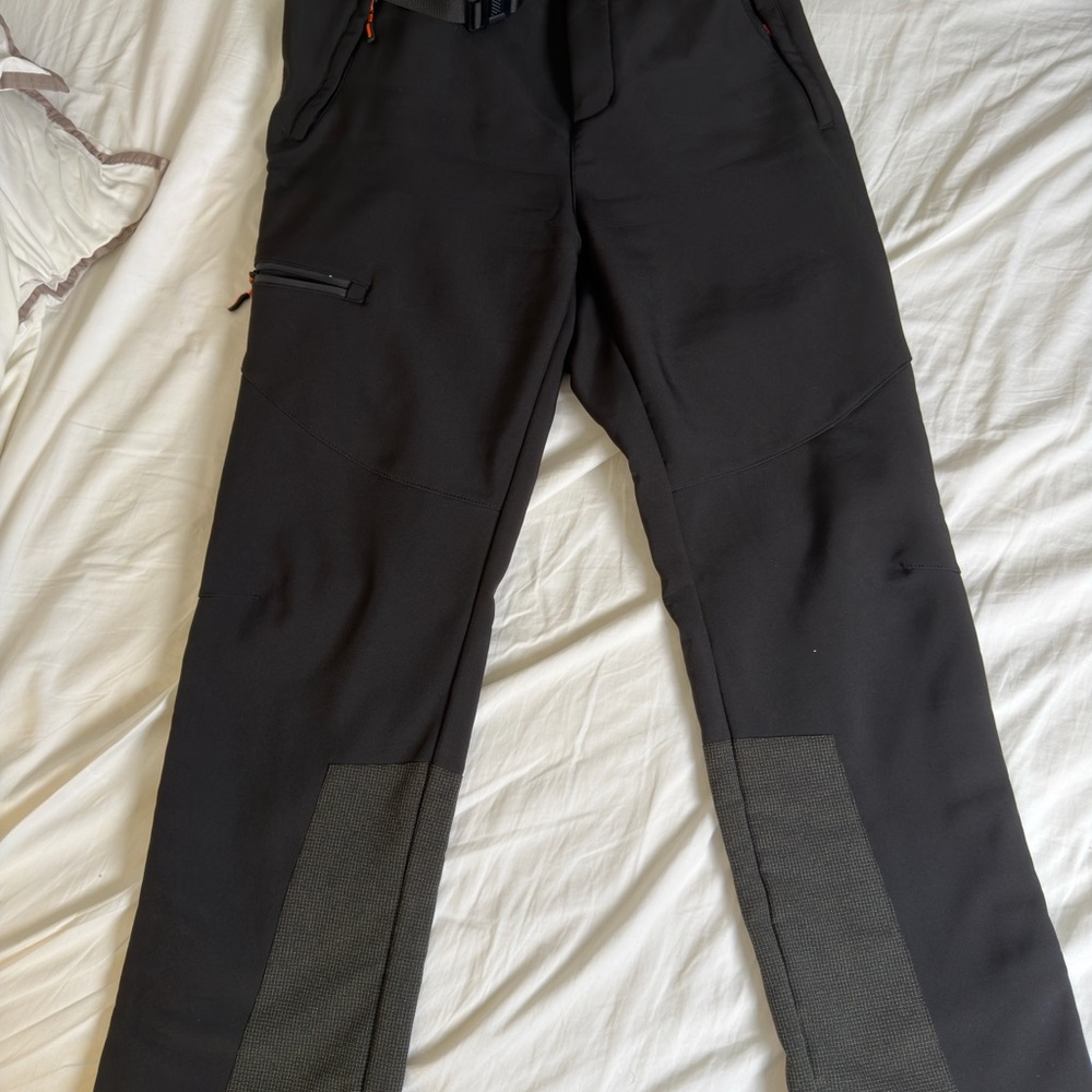Men's Versatile Black Cargo Pants